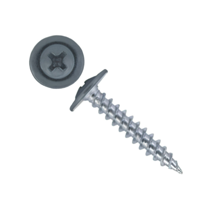 Саморез ПШ 4,2х25 (500шт) шлиц PH2 RAL 7001